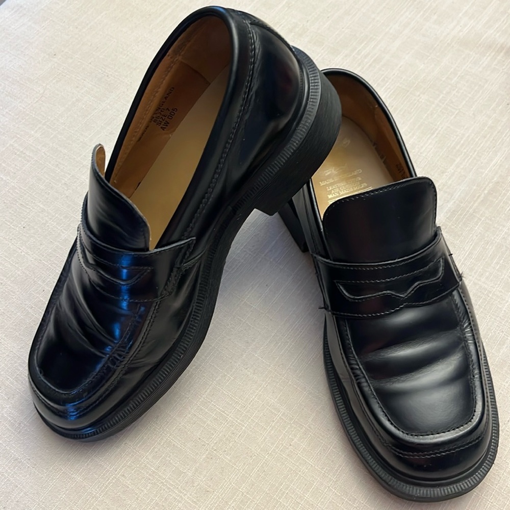 Dr. Martens Black Loafers